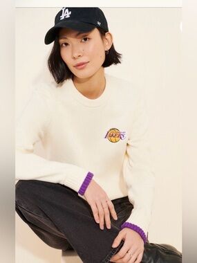 Free People Los Angeles Lakers “The Wild Collective” Sweater
